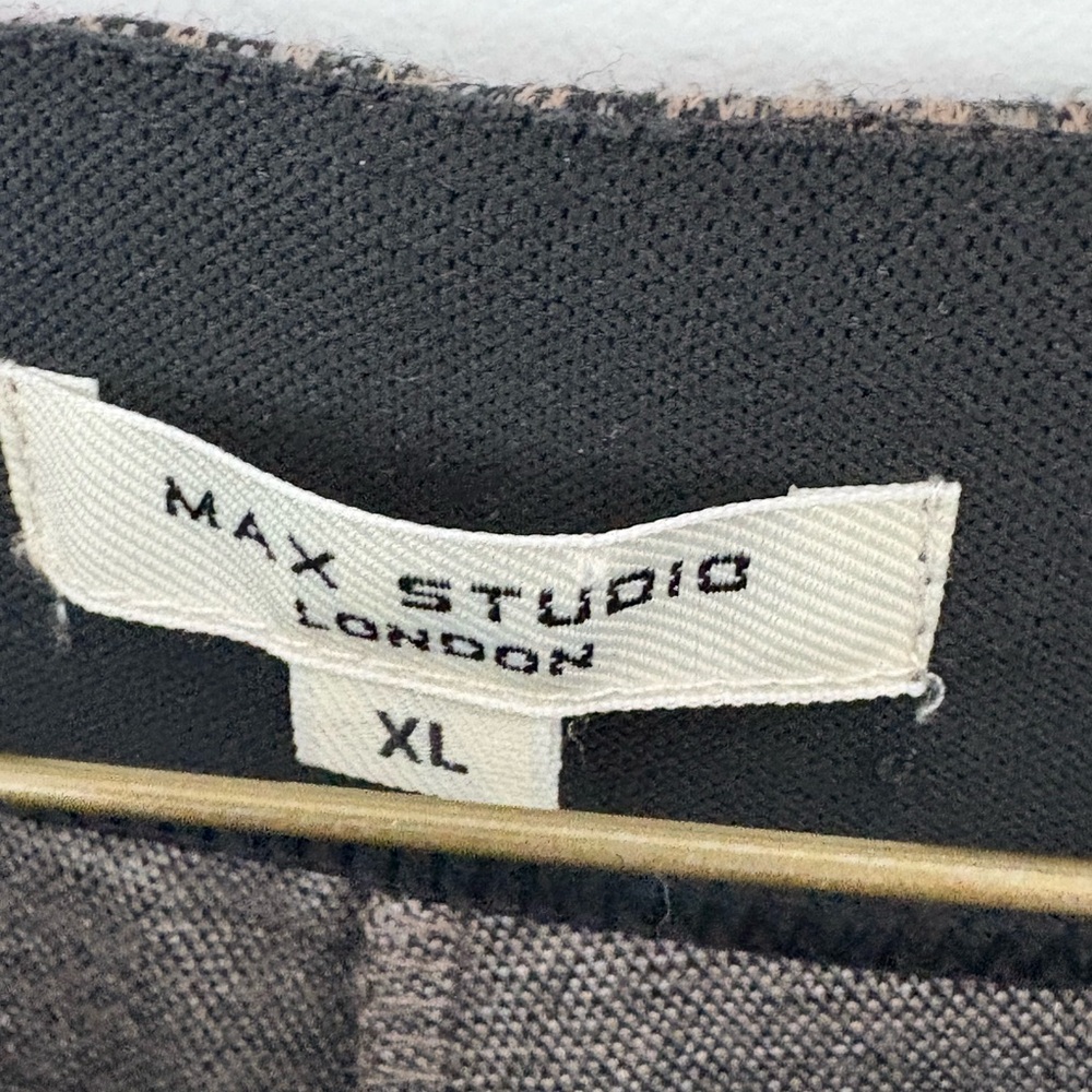 Max Studio brown  and Black Trousers - Picture 3 of 4